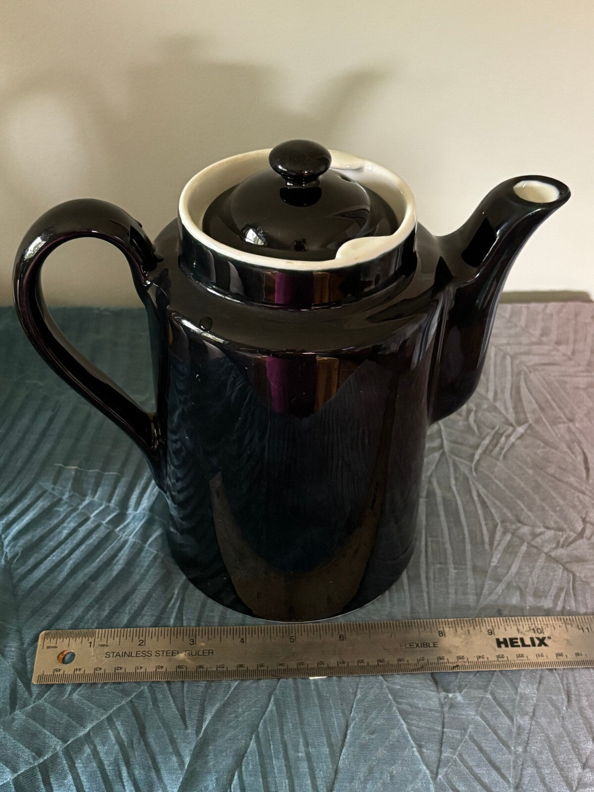 Vintage Shenango China Black Coffee Pot Restaurant Ware New Castle PA USA