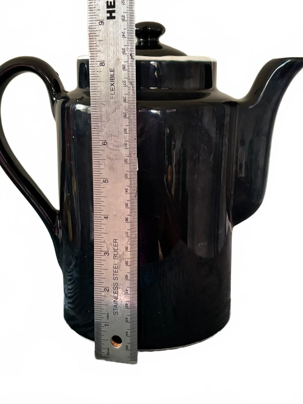 Vintage Shenango China Black Coffee Pot Restaurant Ware New Castle PA USA