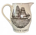 Vintage 1986 Cutty Sark Scotch Whisky Ceramic Pub Pitcher Nautical Barware